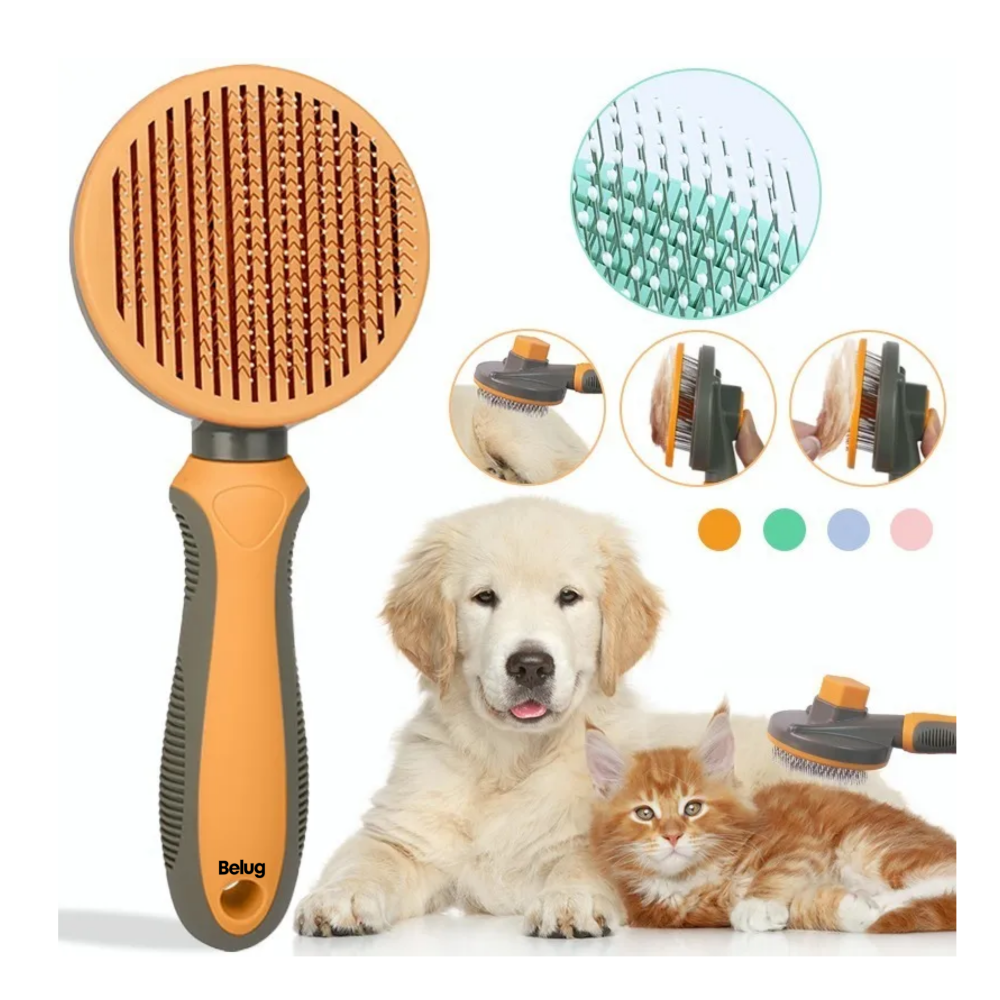 Foto 3 pulgar | Cepillo Deslanador Para Quita Pelo 2 En 1 Belug, Naranja