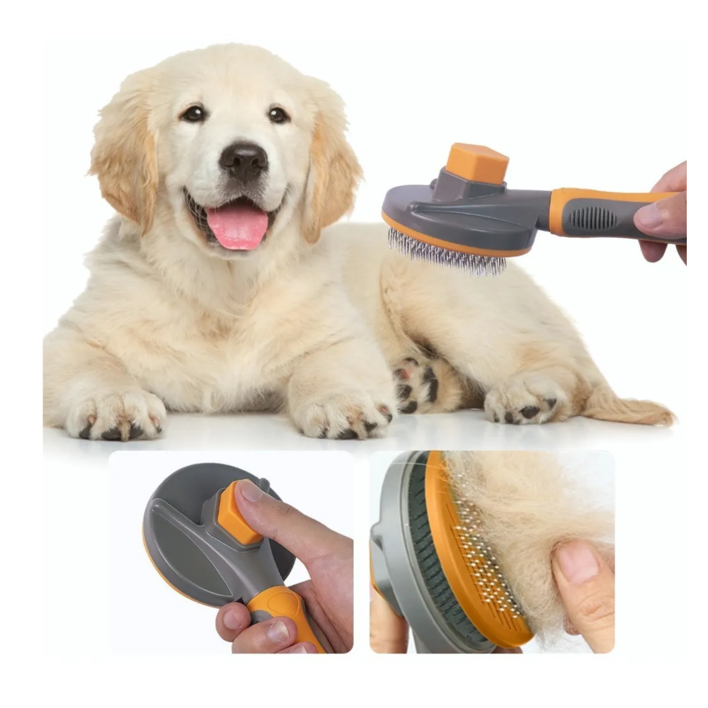 Foto 4 pulgar | Cepillo Deslanador Para Quita Pelo 2 En 1 Belug, Naranja