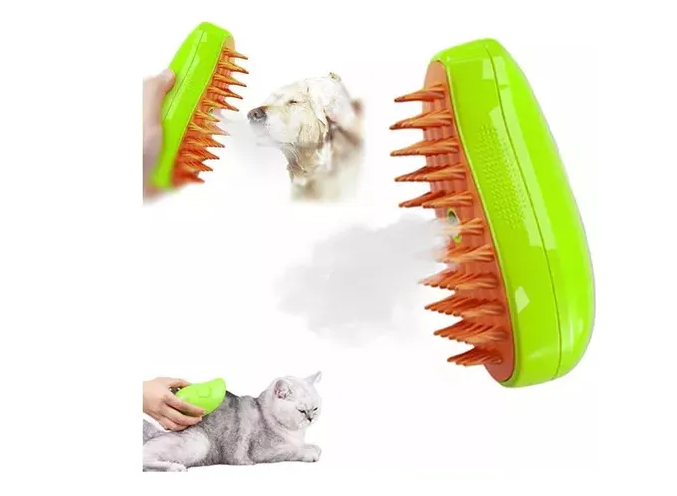 Foto 3 pulgar | 3 In 1 Depilación Cepillo De Vapor Para Gato/perro Mascota Cepillo Para Gatos 3 En 1
