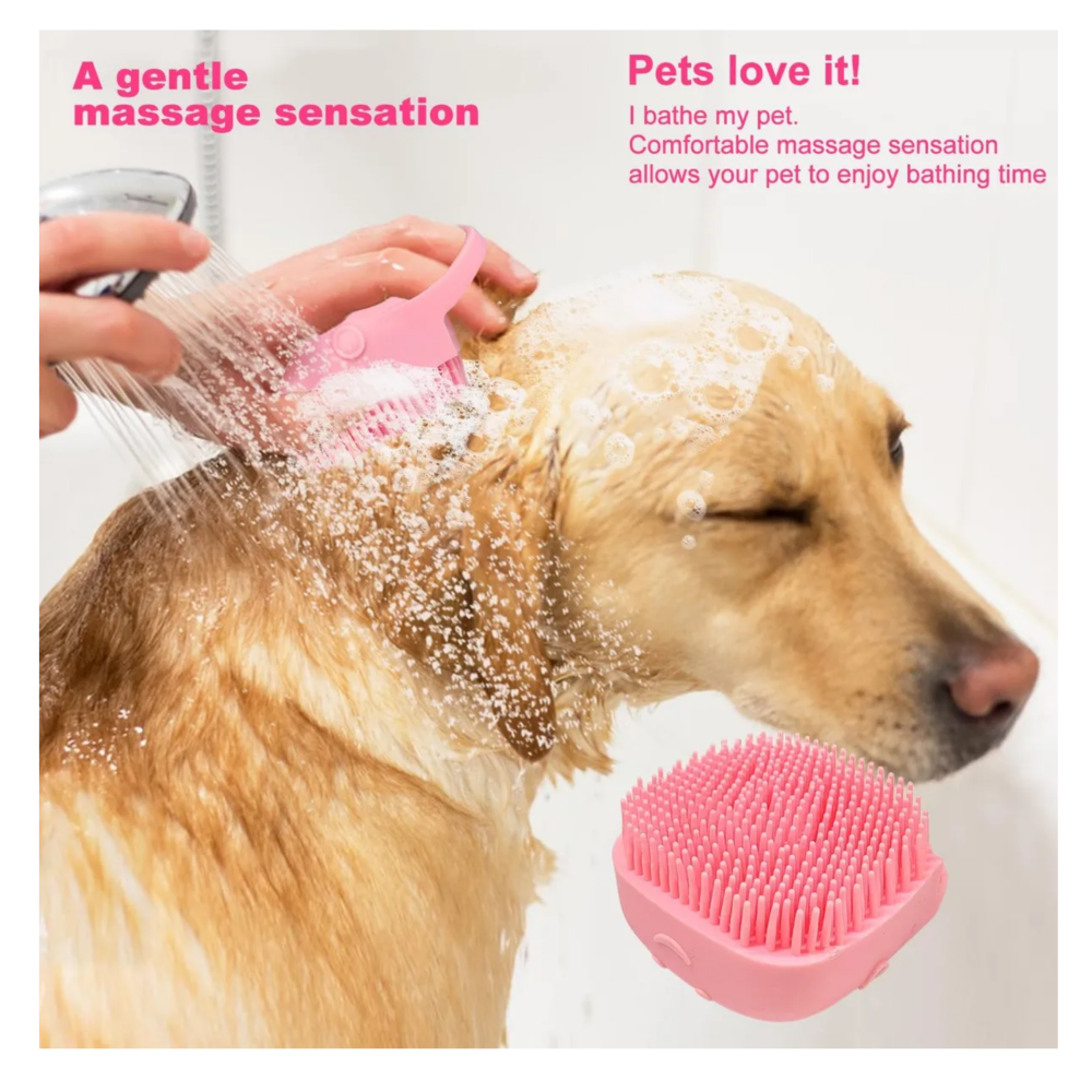 Foto 6 pulgar | Cepillos De Baño Para Mascotas Perros Profesional 10 Pzs Kit Belug,  Rosa