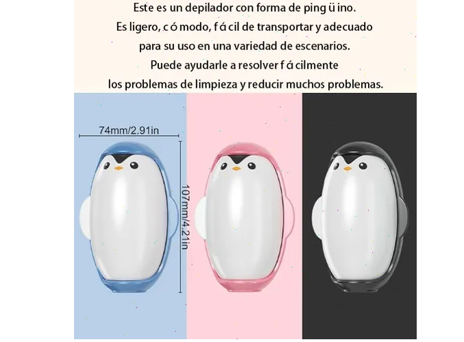 Foto 3 pulgar | 3pcs Mascotas Lavable Y Reutilizable Cepillo Quita Pelusa