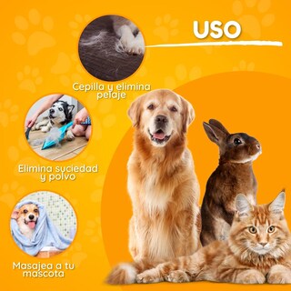 Foto 2 | Kit Cepillo Y Tijeras Mascota Belug 7pz Colores