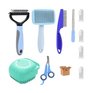Foto 1 | Kit 10 Pz De Aseo Macotas Belug Azul Blanco