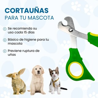 Foto 3 | Kit Cepillo Y Tijeras Mascota Lab.g 7pz Colores