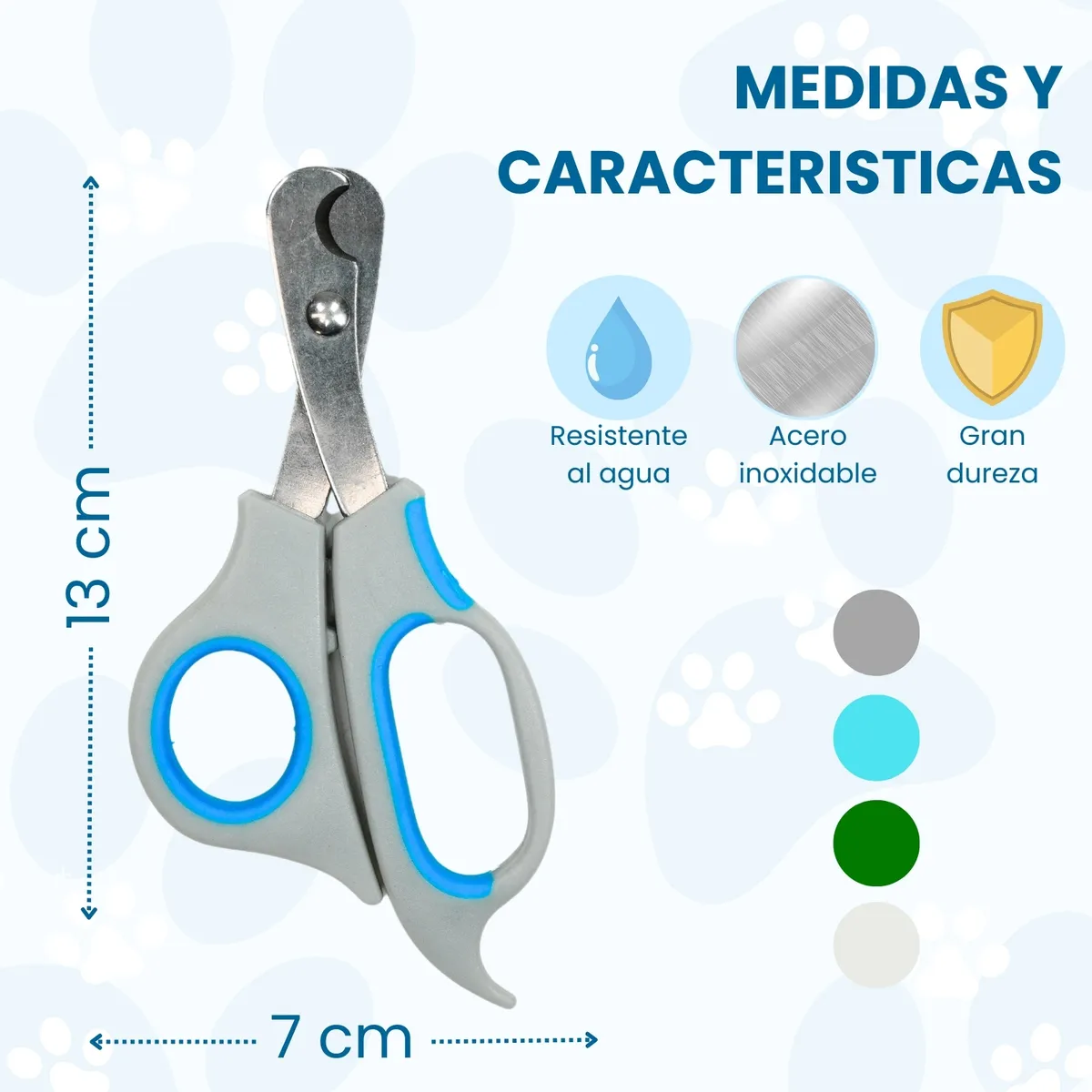 Foto 5 | Kit Cepillo Y Tijeras Mascota  Lab.g  7pz Colores