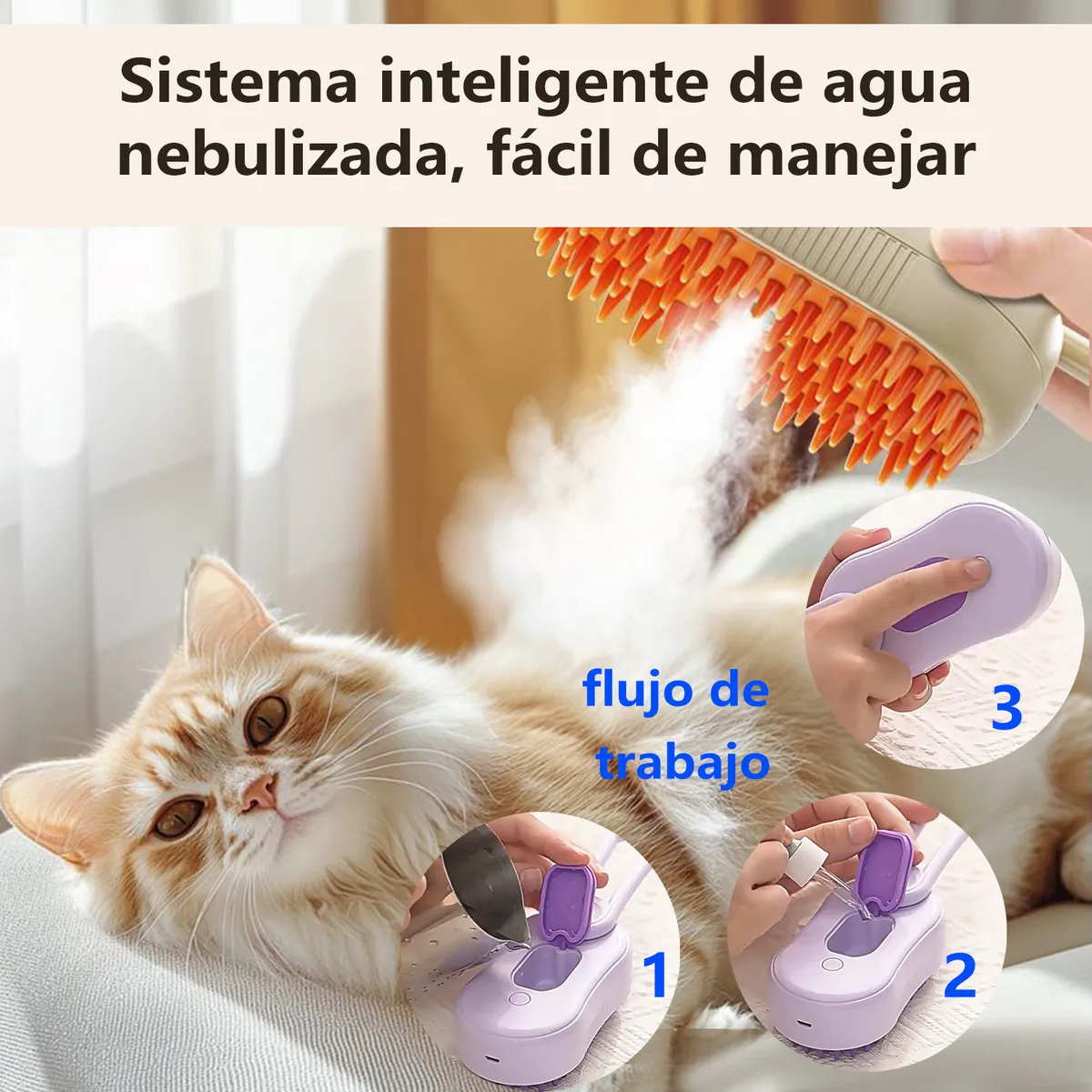 Foto 4 pulgar | Kit de Cepillos para Perros 4 Piezas