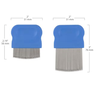 Foto 4 | Comb Ezy Dose Kids Para Piojos Y Huevos De Acero Inoxidable Paquete De 2 - Venta Internacional.