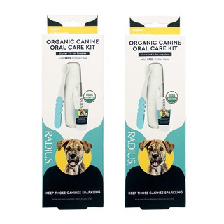 Foto 1 | Puppy Dental Kit Radius - Cepillo De Dientes Orgánico Y Pasta De Dientes De 24 Ml - Venta Internacional.