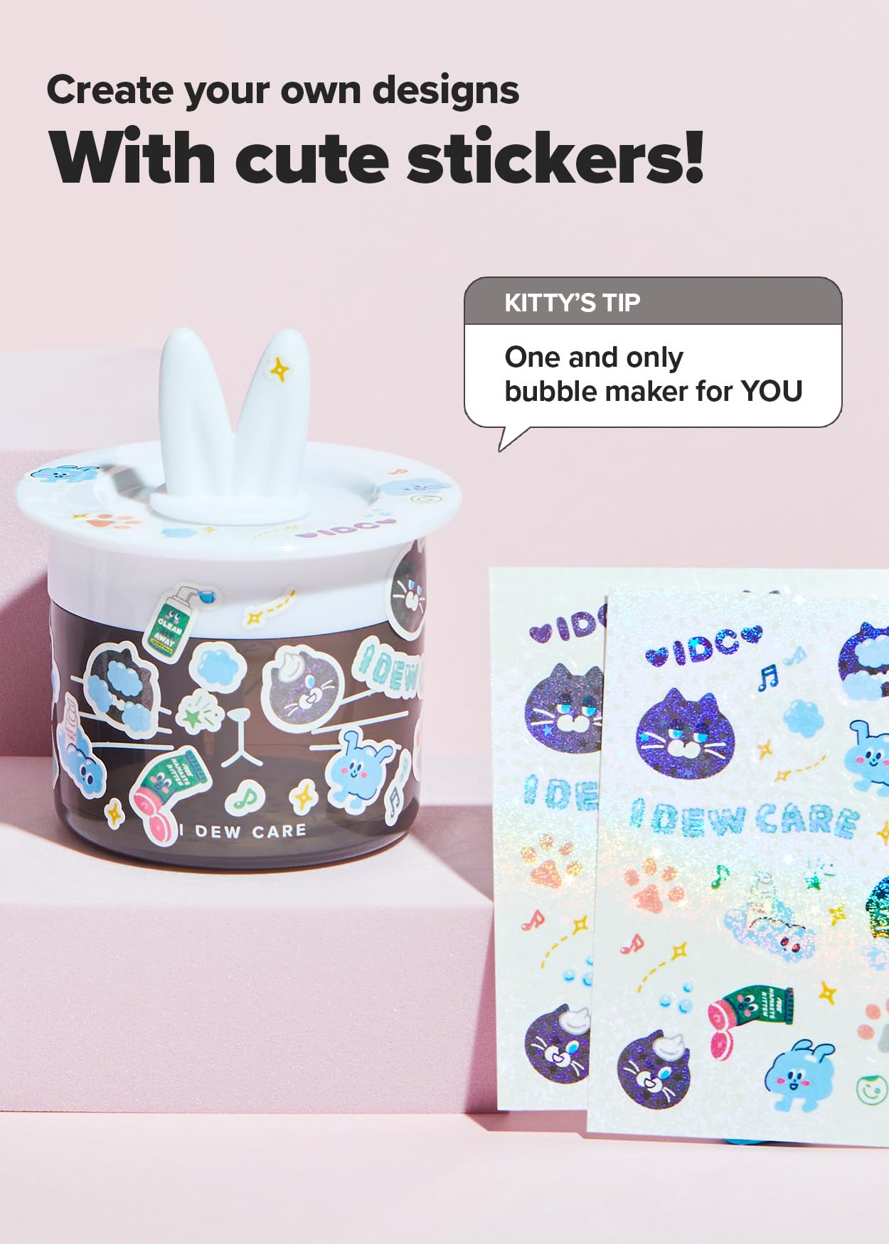 Foto 5 | Set De Regalo I Dew Care Bubble Kitty Diadema & Bubble Maker - Venta Internacional.