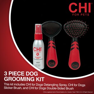 Foto 2 | Kit De Aseo Chi Para Perros Pequeños Desenredante Con Spray - Venta Internacional.