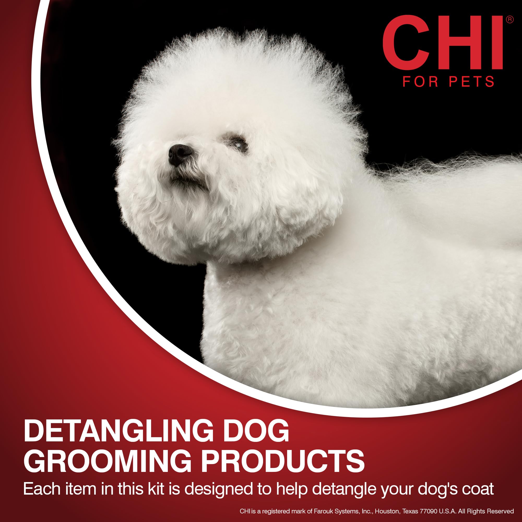 Foto 6 pulgar | Kit De Aseo Chi Para Perros Pequeños  Desenredante Con Spray - Venta Internacional.