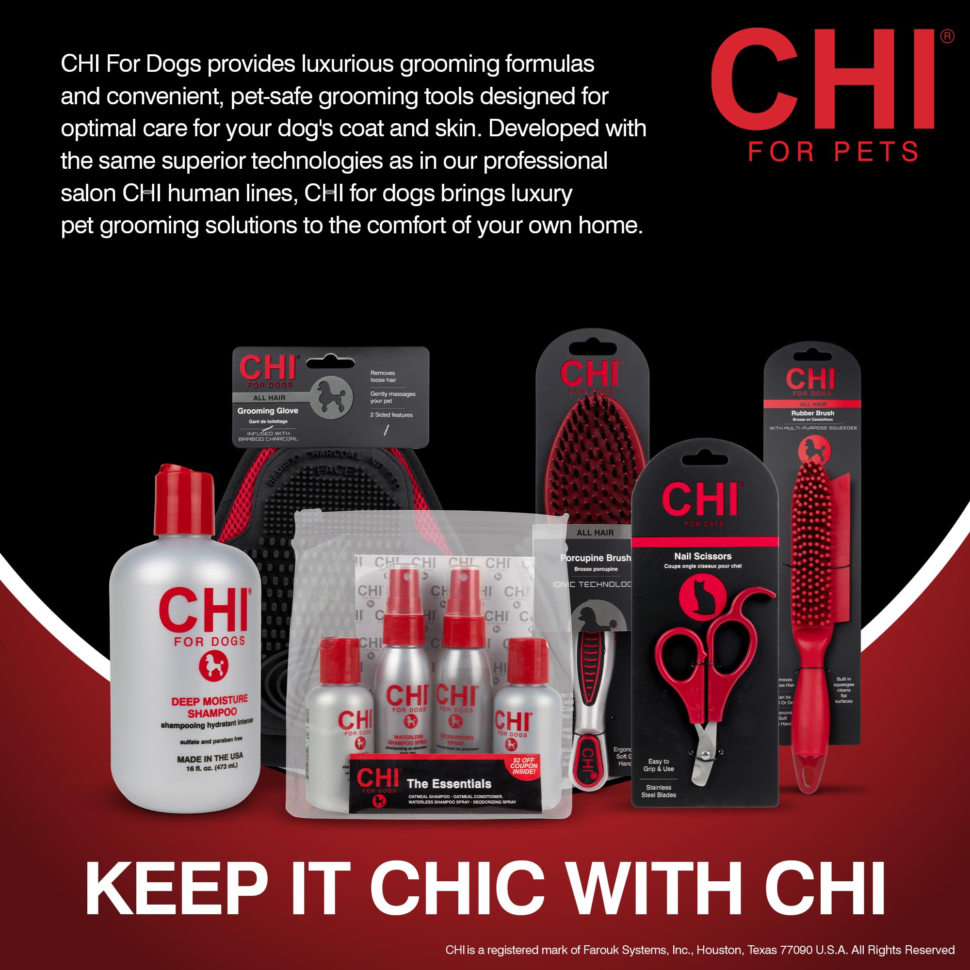 Foto 7 pulgar | Kit De Aseo Chi Para Perros Pequeños  Desenredante Con Spray - Venta Internacional.