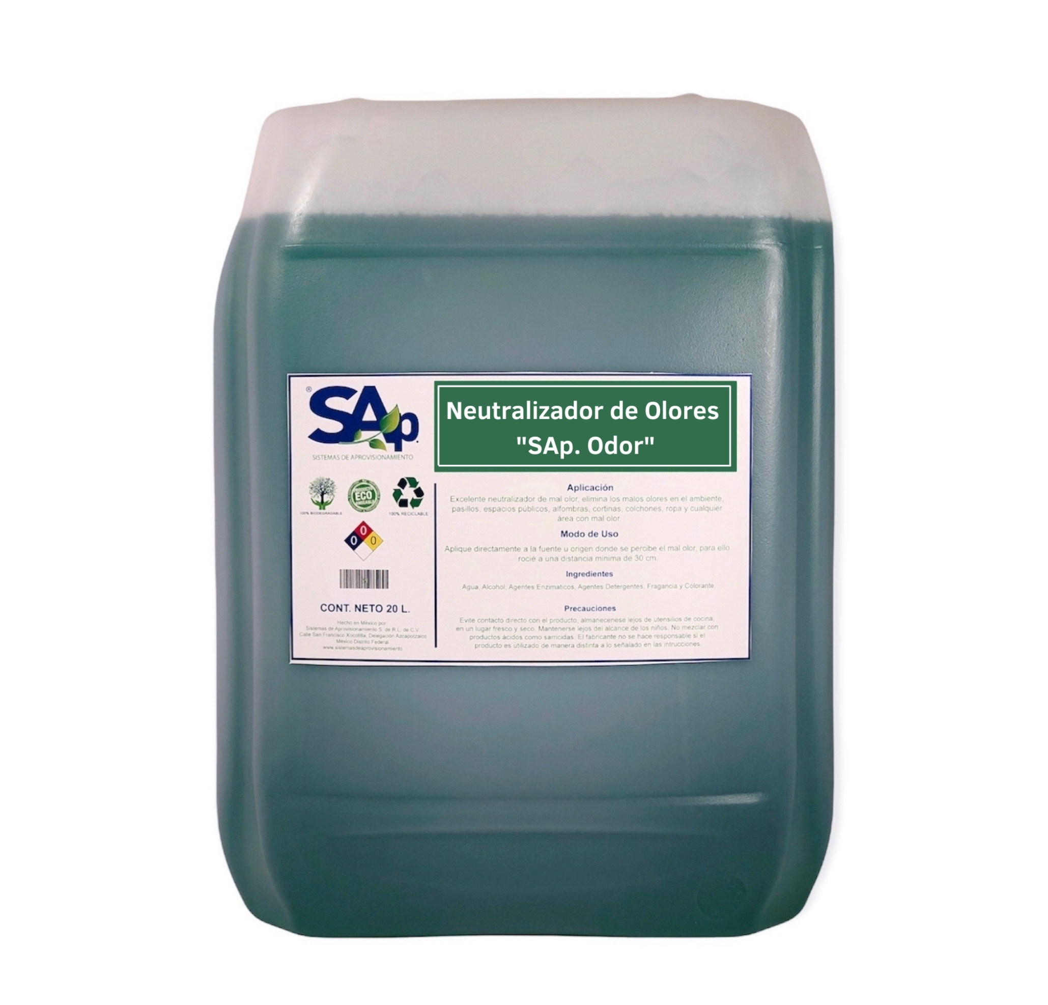 Neutralizador de Olores SAp. Odor de 20 l