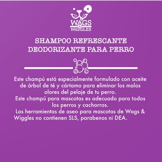 Foto 3 | Shampoo Wags & Wiggles Desodorante Refrescante para Perro