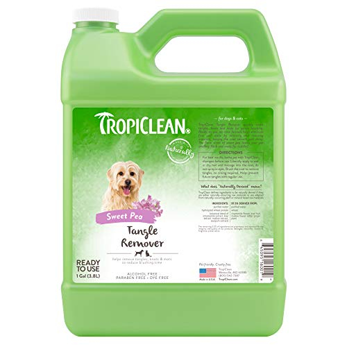 Foto 2 pulgar | Spray Eliminador De Enredos Tropiclean Sweet Pea De 3,78 Litros Para Mascotas - Venta Internacional.