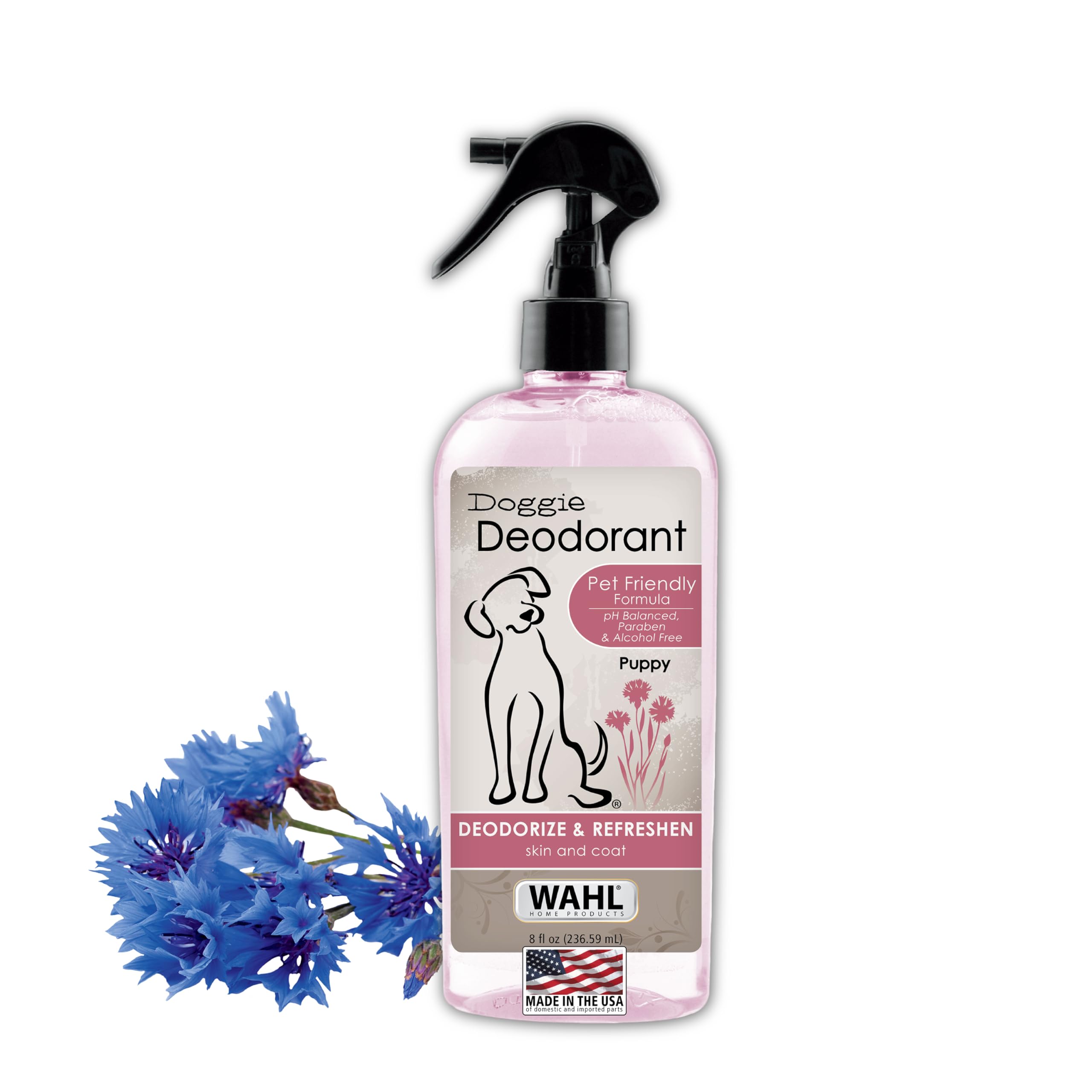 Desodorante Para Mascotas Wahl Cianflower Aloe Clean Fresh Smell 240 Ml - Venta Internacional.