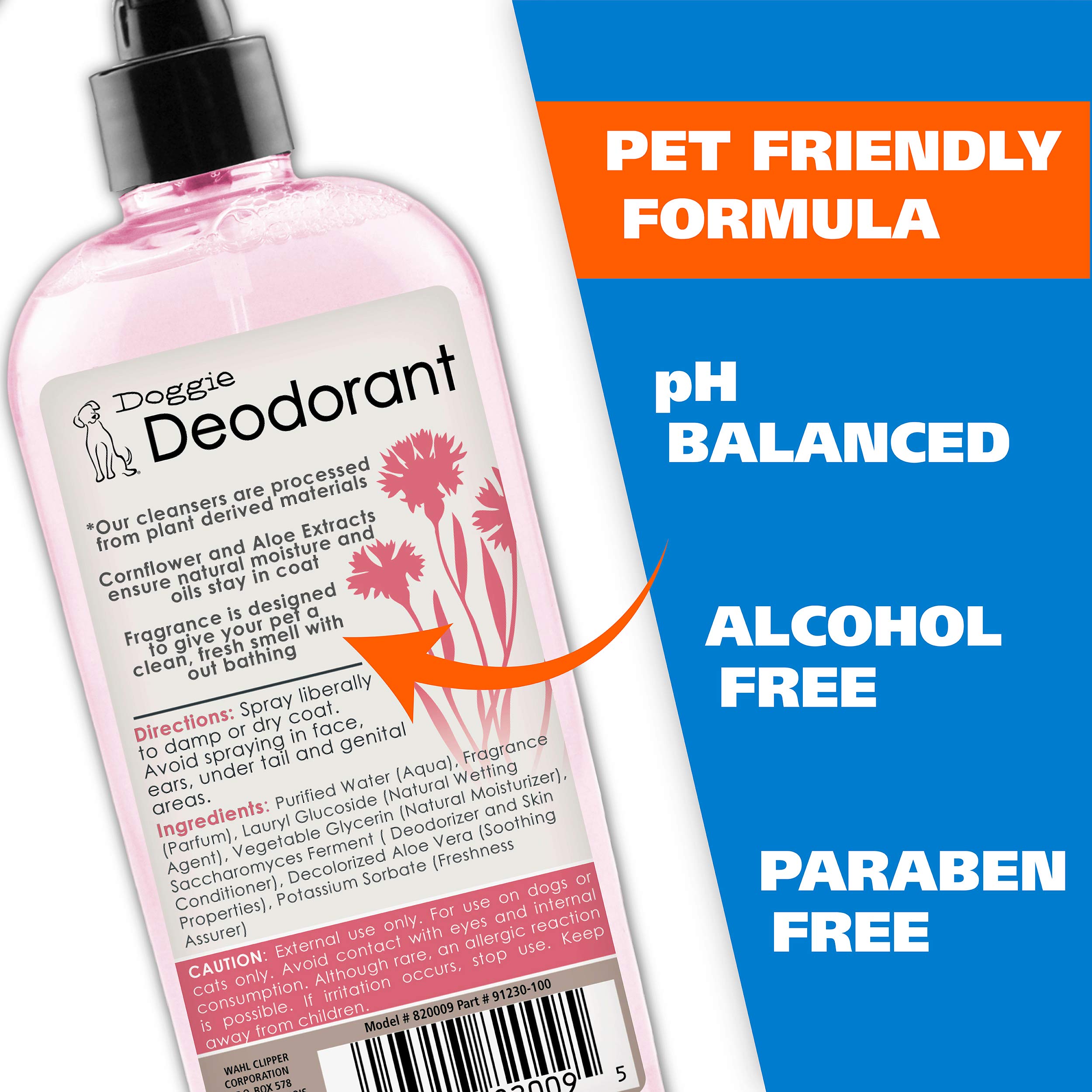 Foto 4 pulgar | Desodorante Para Mascotas Wahl Cianflower Aloe Clean Fresh Smell 240 Ml - Venta Internacional.