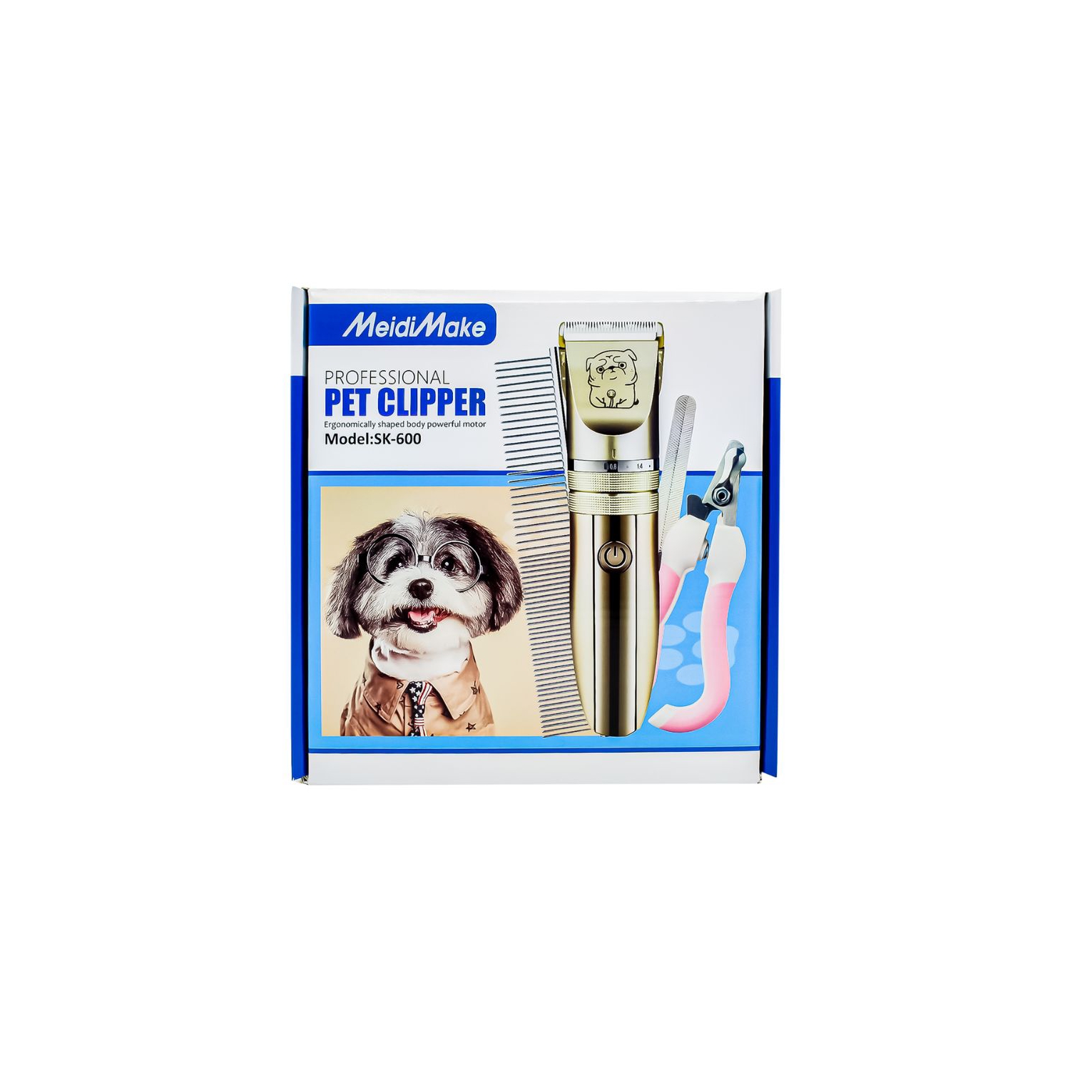 Foto 2 pulgar | Cortapelos Para Mascotas Recargable Con Accesorios - Venta Internacional.