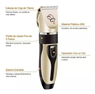 Foto 2 | Cortadora De Pelo Para Perros Y Gatos Con Carga Usb - Venta Internacional.