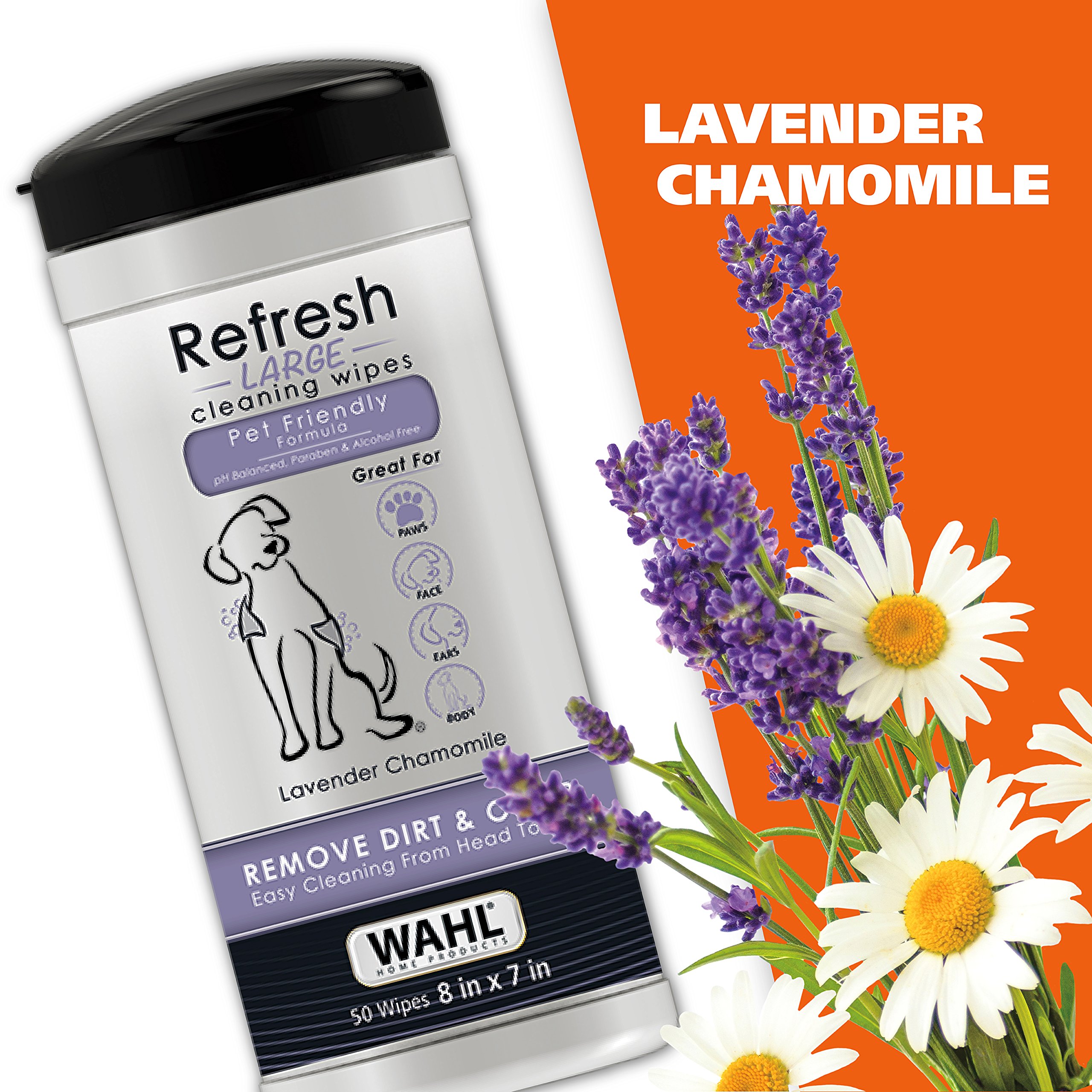 Foto 6 pulgar | Toallitas Limpiadoras Wahl Pet Refresh Lavender Para Todas Las Razas De Perros - Venta Internacional.