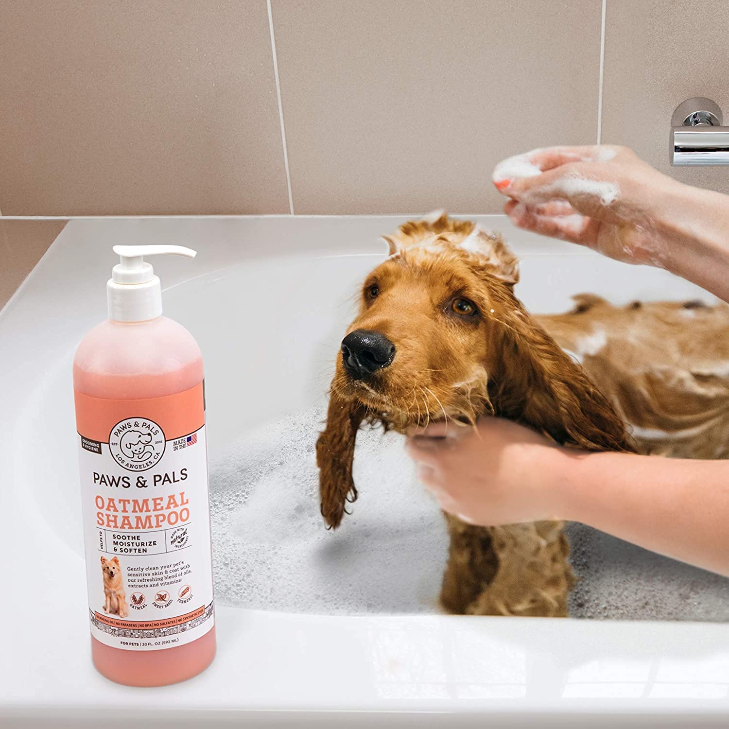 Foto 7 | Champú Y Acondicionador Para Perros Paws & Pals 6 En 1 Que Pica La Piel - Venta Internacional.