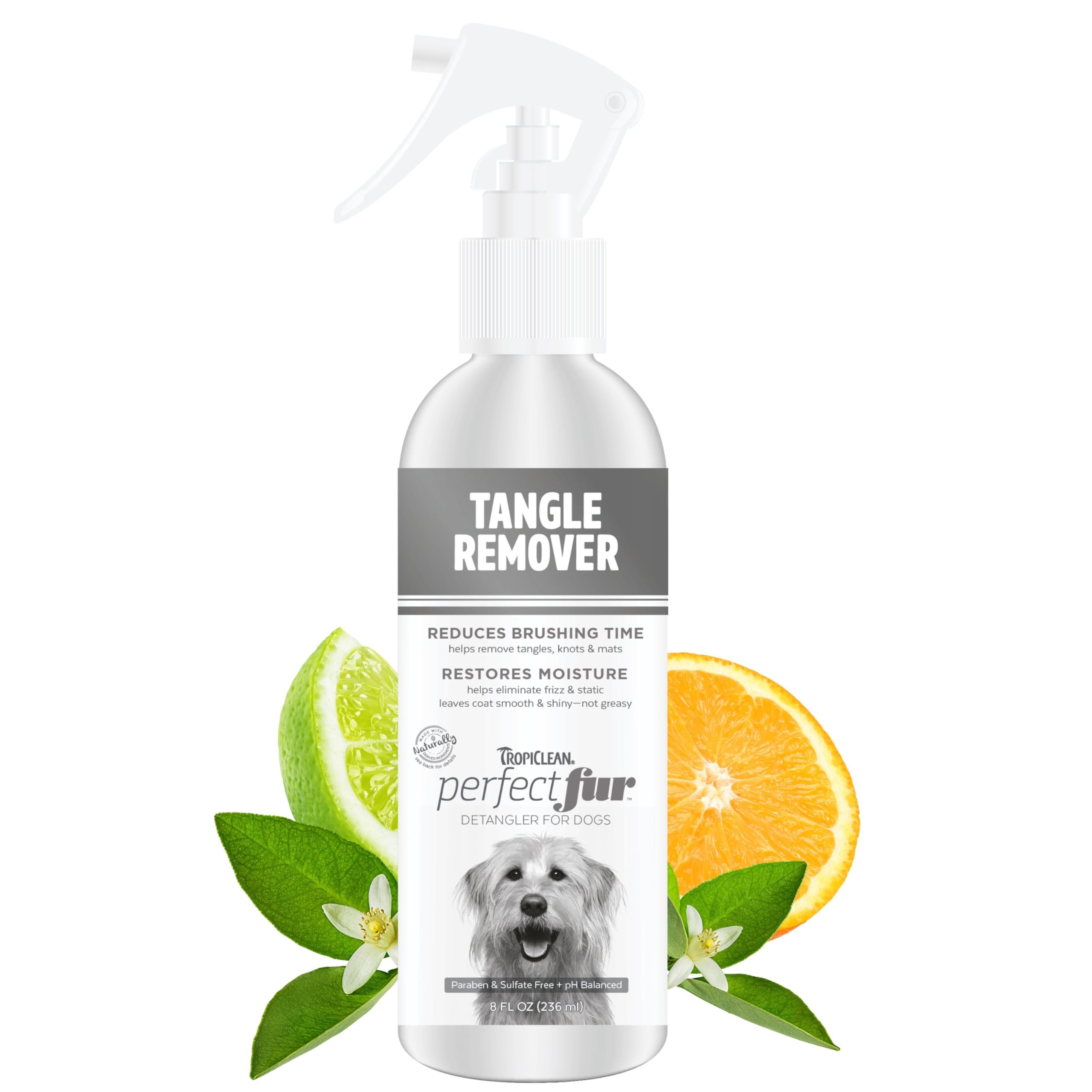 Desenredante En Aerosol Tropiclean Perfect Furdetangler Para Perros 240 - Venta Internacional.