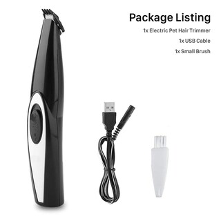 Foto 1 | Cortadora Eléctrica De Pelo Para Mascotas Sanlin Beans Con Carga Usb - Venta Internacional.