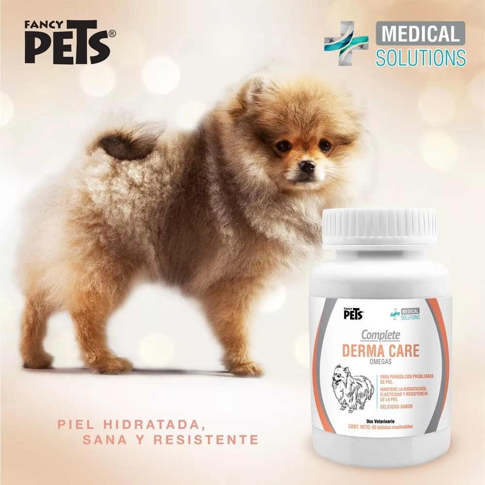 Foto 3 pulgar | Medical Solutions Complete Derma Care Para Perro Tabletas Masticables Para Piel Y Pelaje, 60 Tabletas