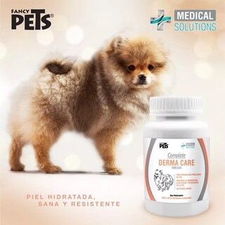 Foto 2 | Medical Solutions Complete Derma Care Para Perro Tabletas Masticables Para Piel Y Pelaje, 60 Tabletas