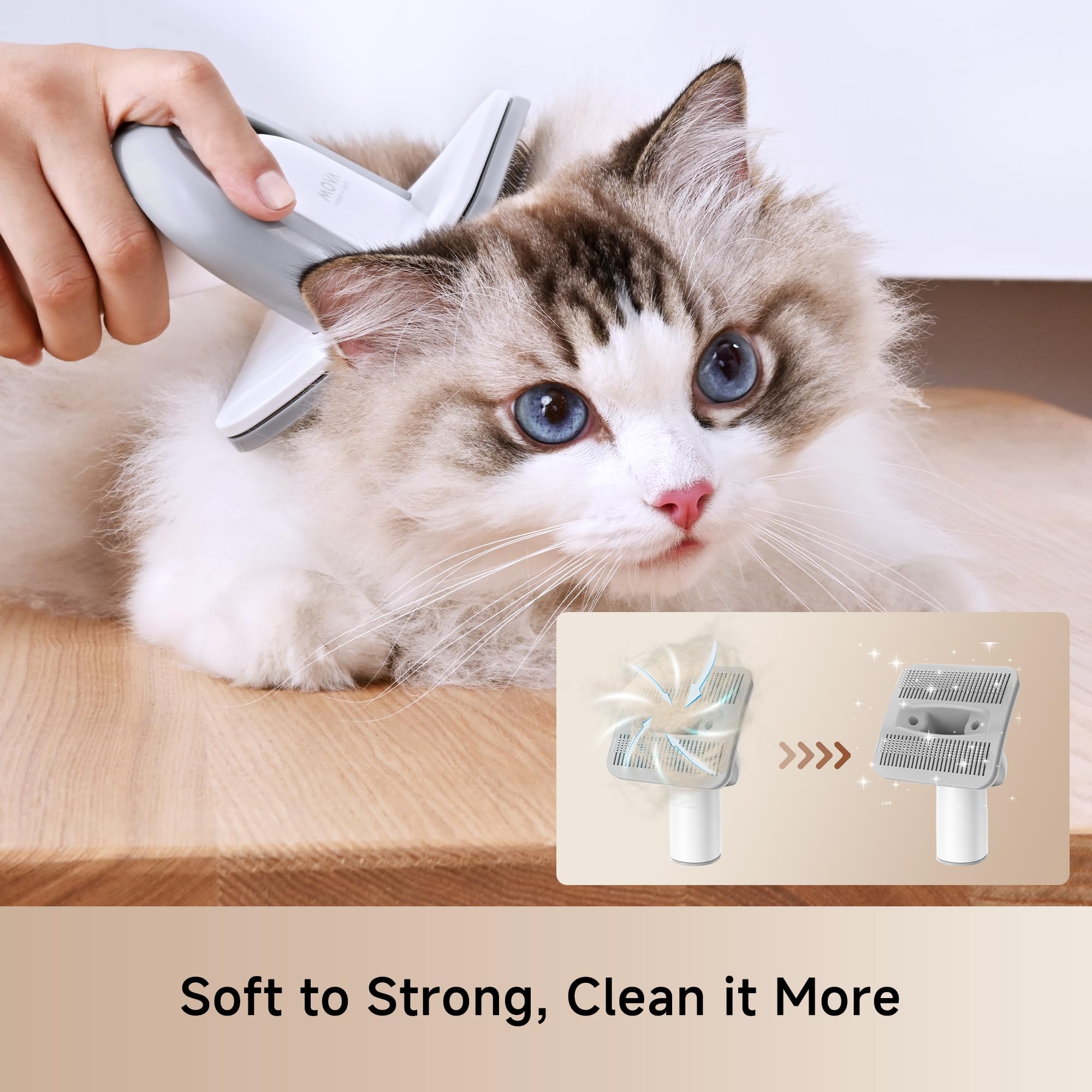 Foto 5 pulgar | Aspiradora De Aseo Para Perros Mova G1 Pro Grooming Kit Con Cortapelos Para Mascotas - Venta Internacional.
