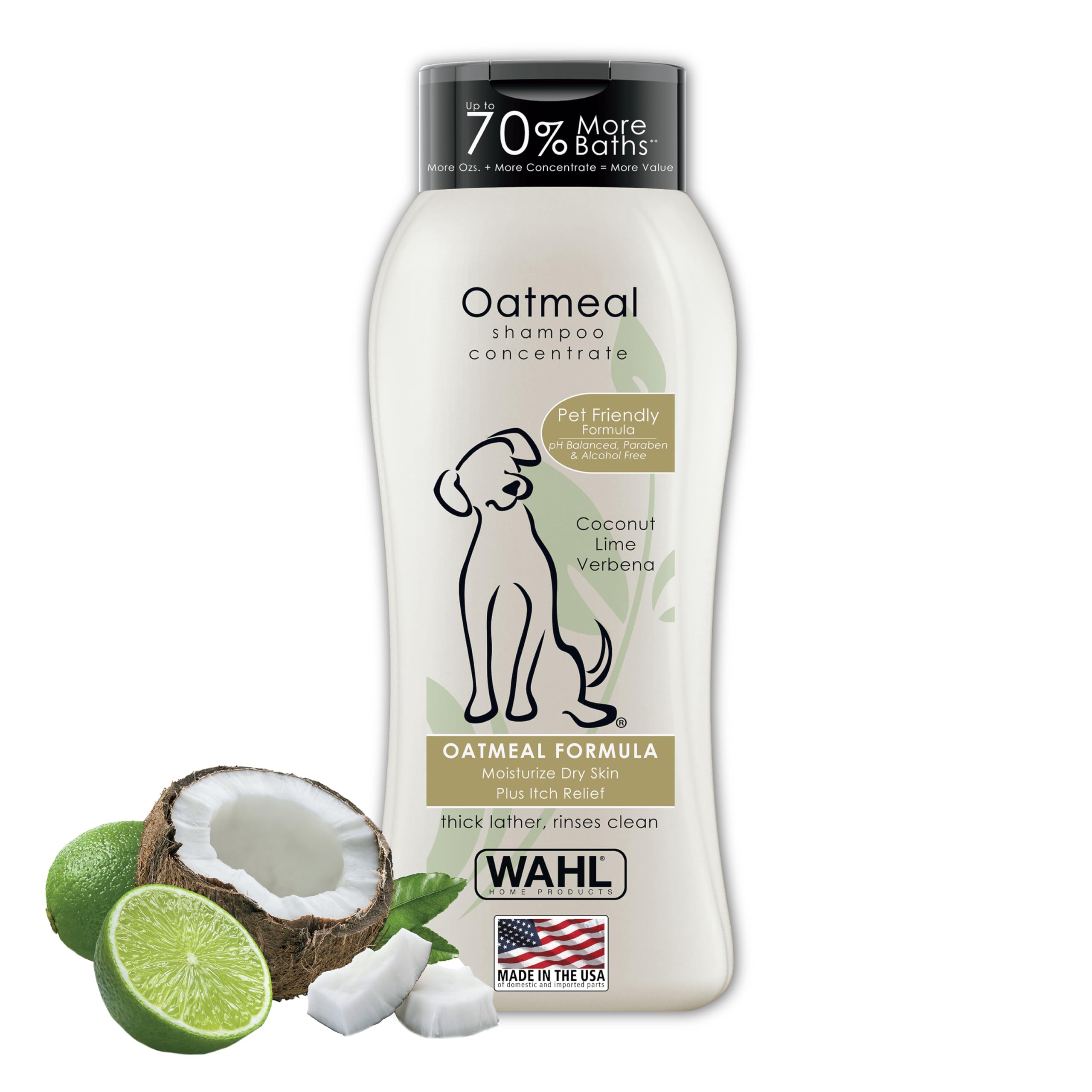 Foto 2 pulgar | Champú Para Mascotas Wahl Usa Para Aliviar La Piel Seca Y La Picazón, 720 Ml, Para Perros - Venta Internacional.