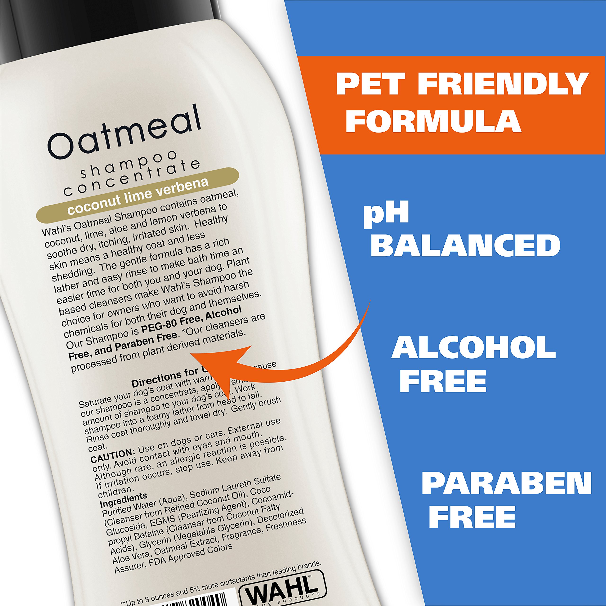 Foto 6 pulgar | Champú Para Mascotas Wahl Usa Para Aliviar La Piel Seca Y La Picazón, 720 Ml, Para Perros - Venta Internacional.