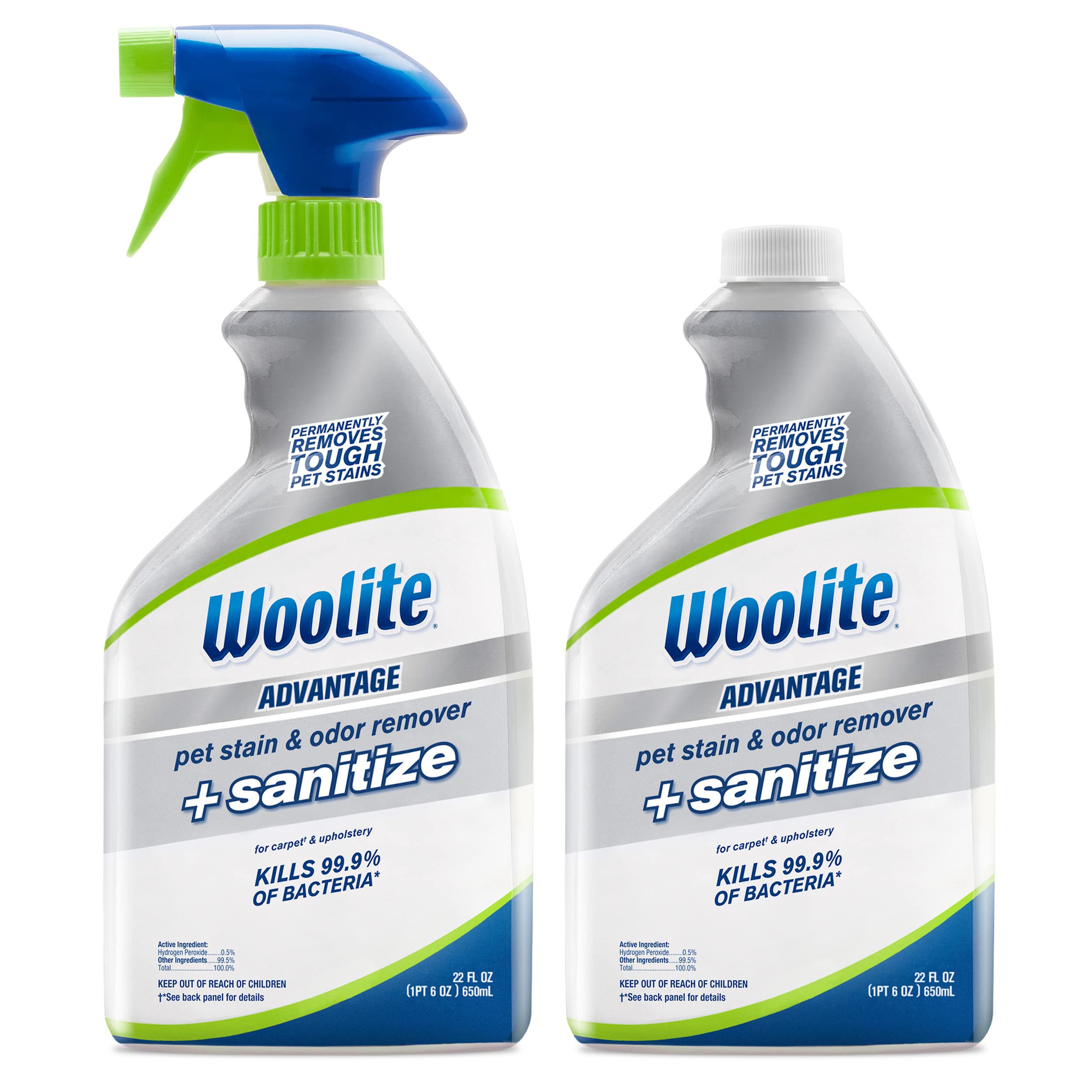 Eliminador De Manchas Y Olores Bissell Woolite  Advantage Pet 3327 - Venta Internacional.