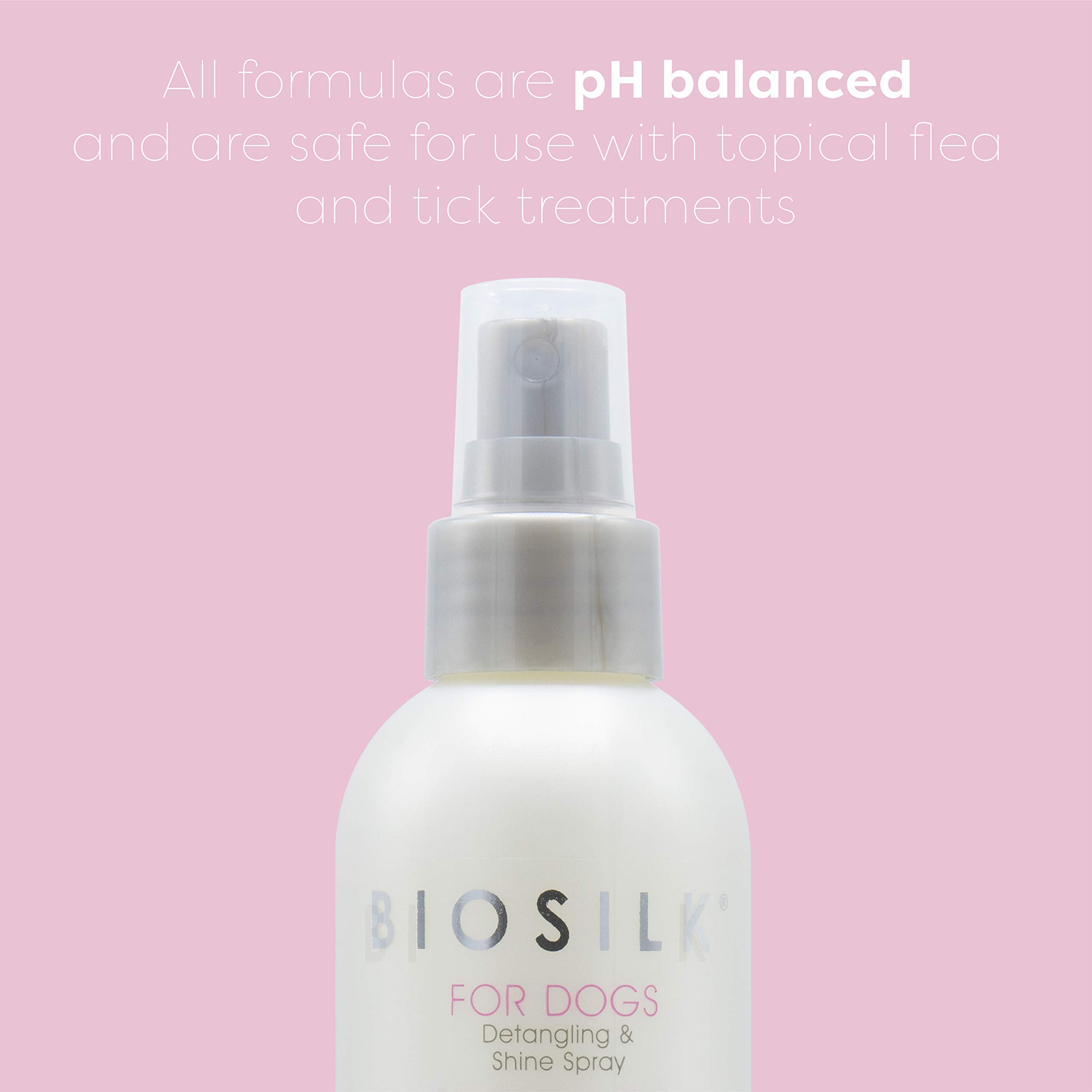 Foto 3 pulgar | Spray Desenredante Biosilk Para Perros Silk Therapy 240 Ml - Venta Internacional.