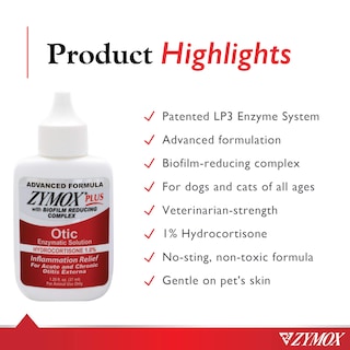 Foto 3 | Solución Auditiva Zymox Advanced Otic Plus Para Perros Y Gatos - Venta Internacional.