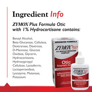 Foto 5 | Solución Auditiva Zymox Advanced Otic Plus Para Perros Y Gatos - Venta Internacional.