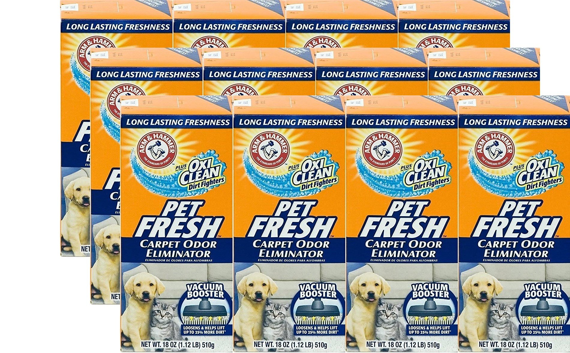 Foto 2 pulgar | Eliminador De Olores Para Alfombras Arm & Hammer Pet Fresh, 480 Ml (paquete De 12) - Venta Internacional.