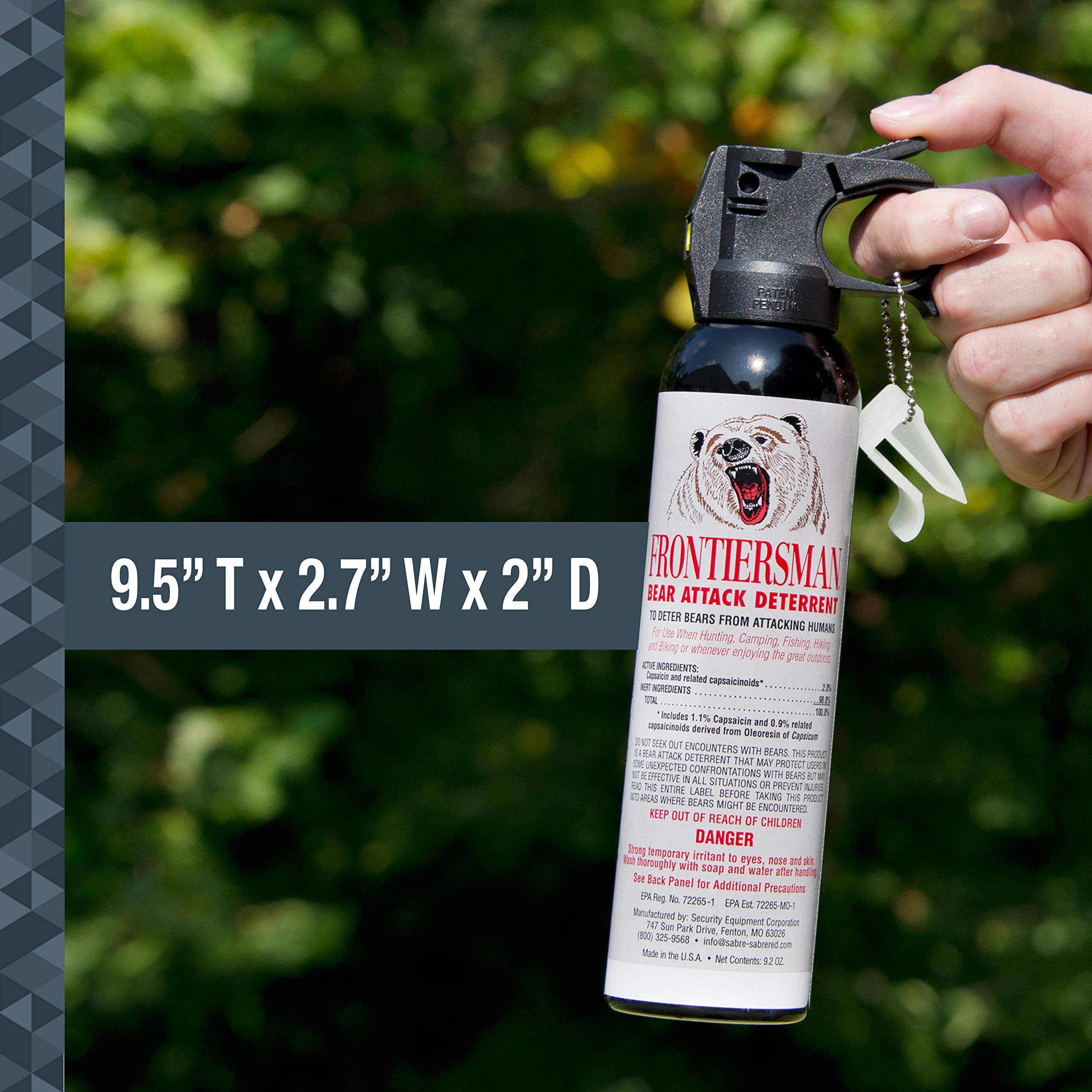 Foto 4 pulgar | Spray Para Osos Sabre Frontiersman 275 Ml, Resistencia Máxima Del 2,0% - Venta Internacional.