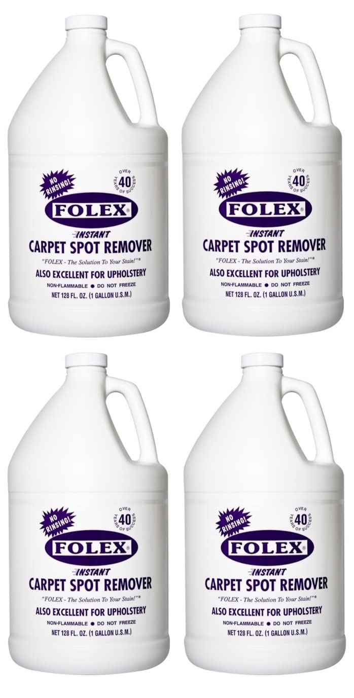 Foto 2 pulgar | Eliminador De Manchas Para Alfombras Folex Instant, 3,8 L, Paquete De 4 - Venta Internacional.