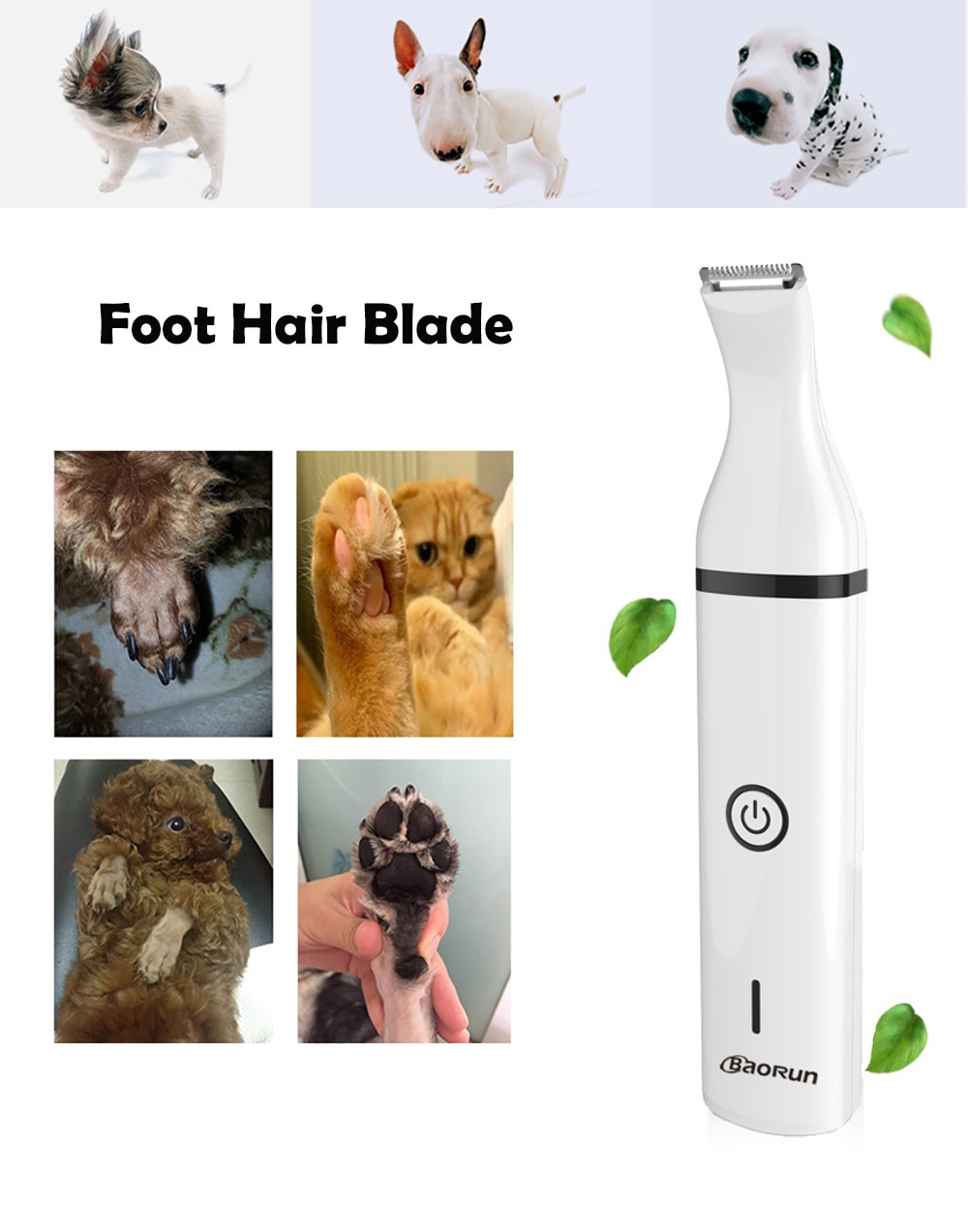 Foto 5 pulgar | Máquina De Aseo Para Mascotas, Recortadora De Pelo 3 En 1 Para Perros Y Gatos Sanlin Bean - Venta Internacional.
