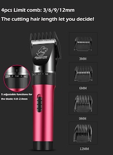 Foto 3 | Cortadora De Pelo Eléctrica Recargable Para Mascotas Para Gatos Y Perros - Venta Internacional.