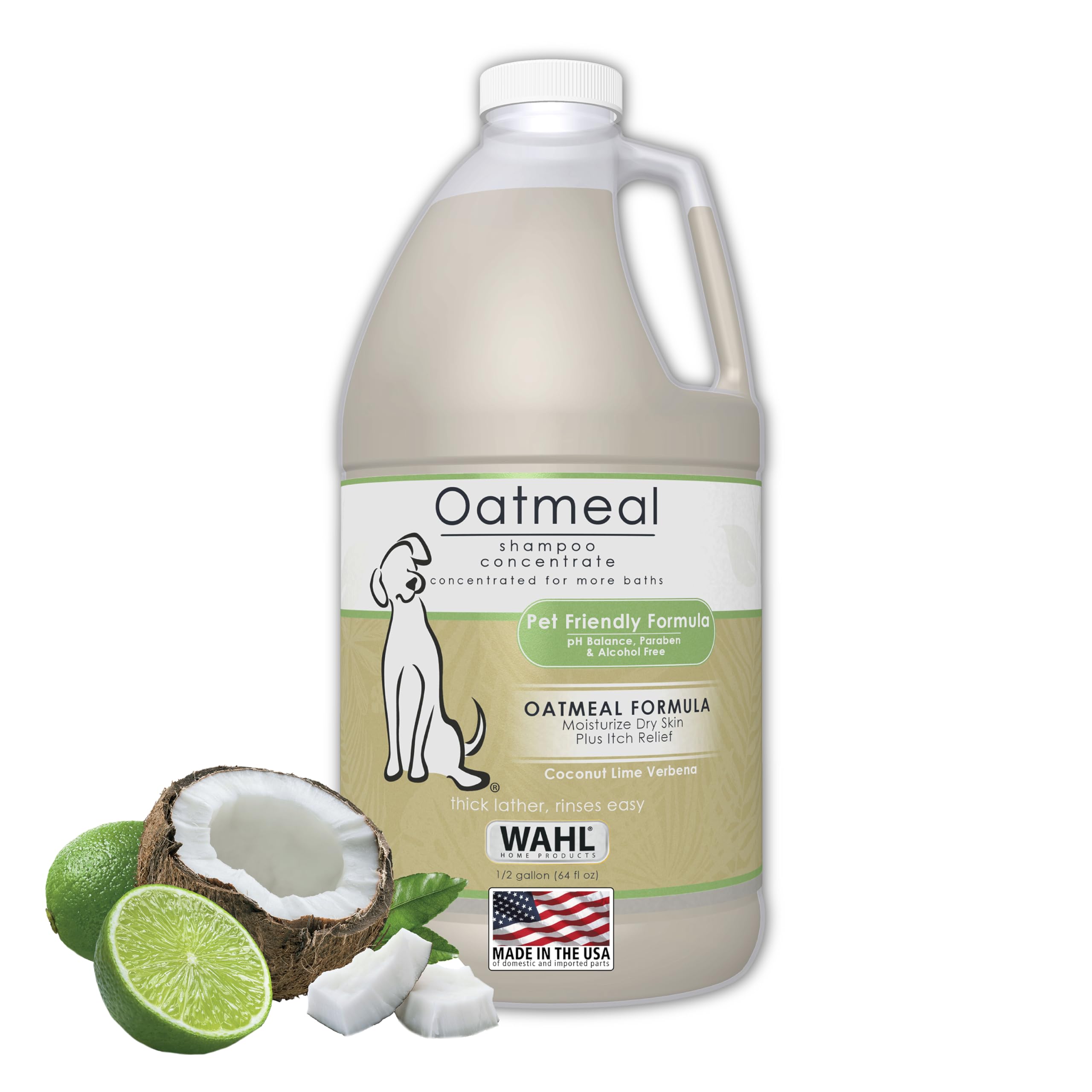 Foto 2 pulgar | Champú Para Mascotas Wahl Usa Dry Skin & Itch Relief, 1,89 L, Para Perros - Venta Internacional.