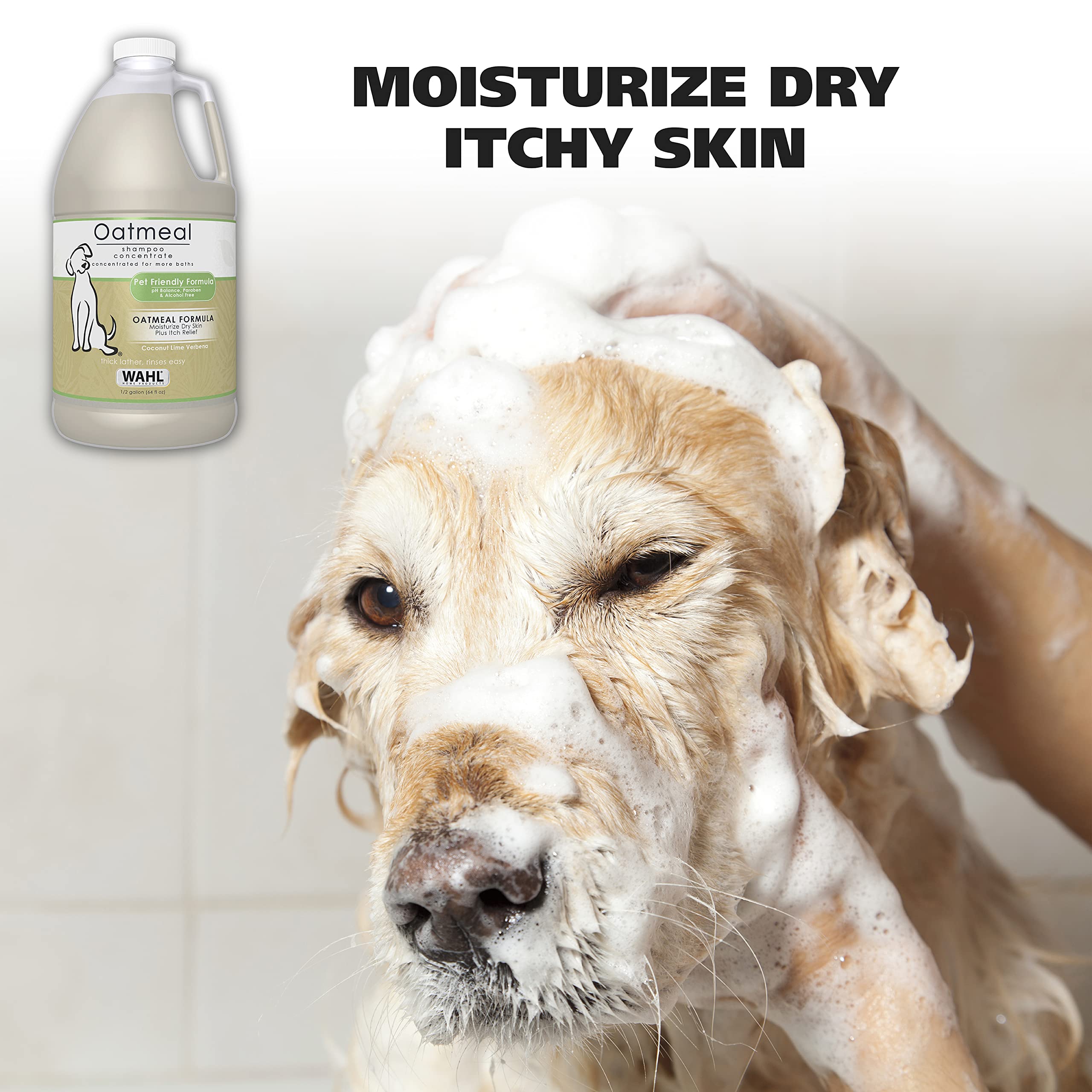 Foto 3 pulgar | Champú Para Mascotas Wahl Usa Dry Skin & Itch Relief, 1,89 L, Para Perros - Venta Internacional.
