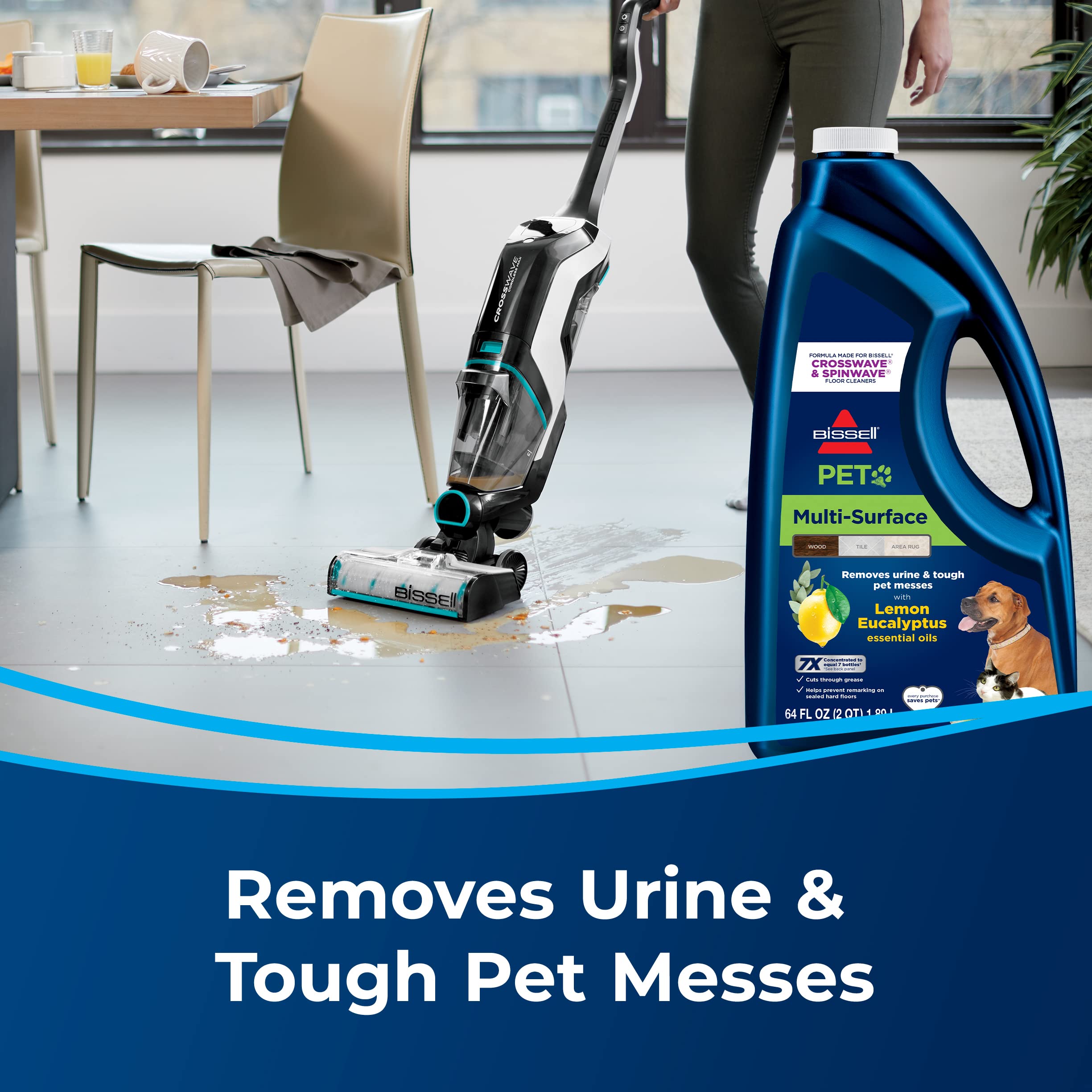 Foto 4 pulgar | Limpiador Bissell Para Mascotas Multisuperficie Con Aroma A Cítricos, 1,89 L - Venta Internacional.