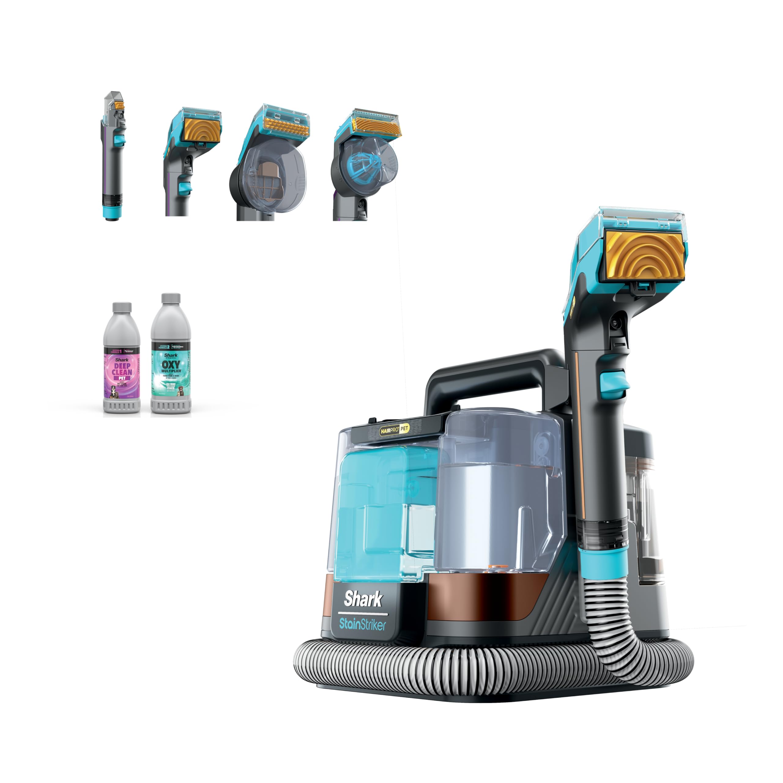 Foto 1 | Eliminador De Manchas Y Olores Shark Stainstriker Hairpro Pet - Venta Internacional.