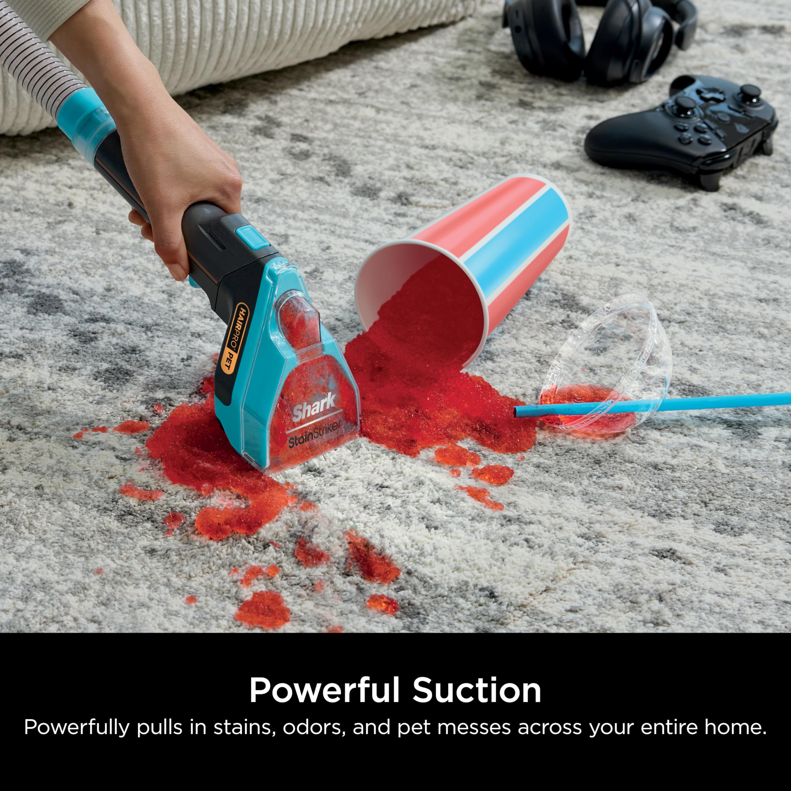 Foto 6 pulgar | Eliminador De Manchas Y Olores Shark Stainstriker Hairpro Pet - Venta Internacional.