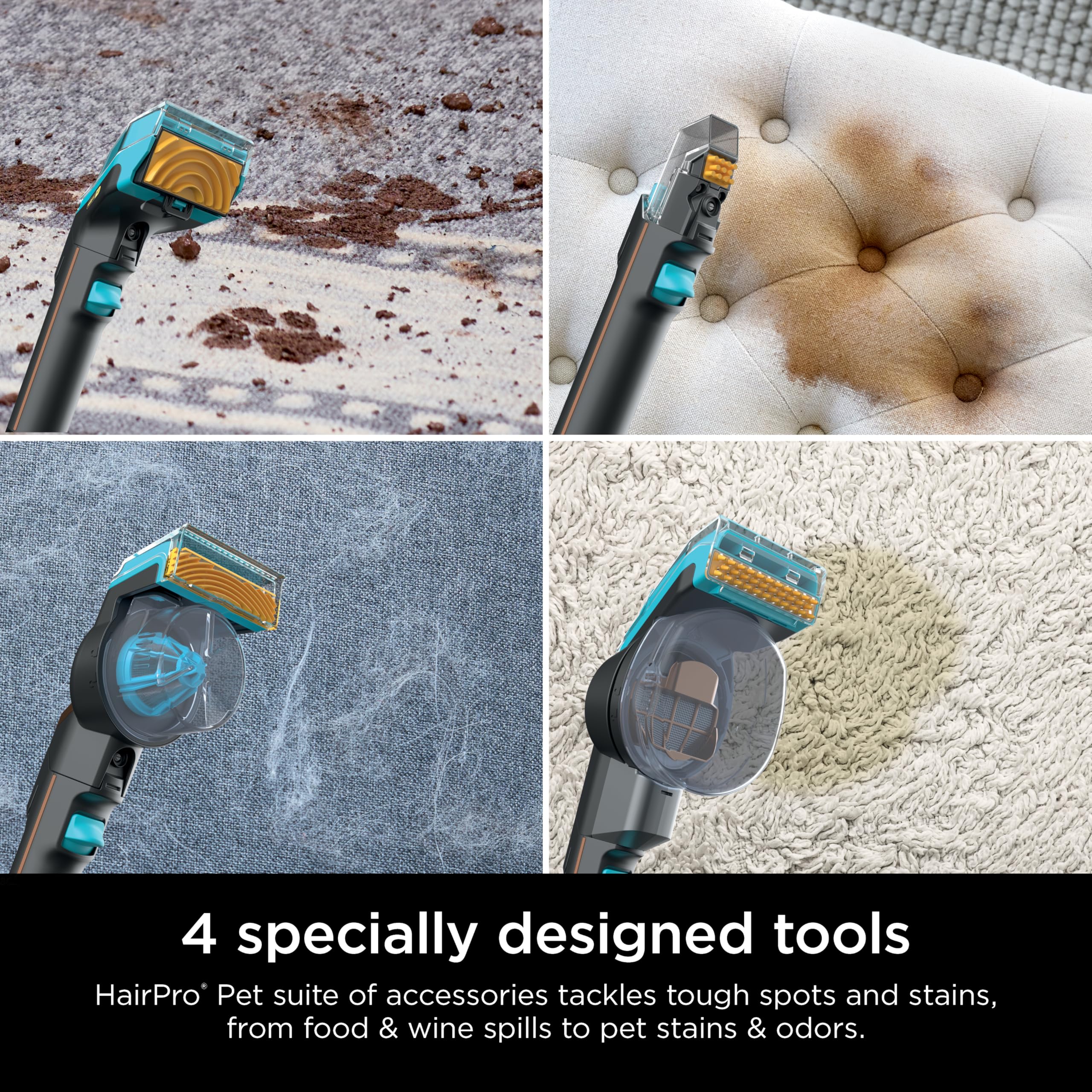 Foto 7 pulgar | Eliminador De Manchas Y Olores Shark Stainstriker Hairpro Pet - Venta Internacional.