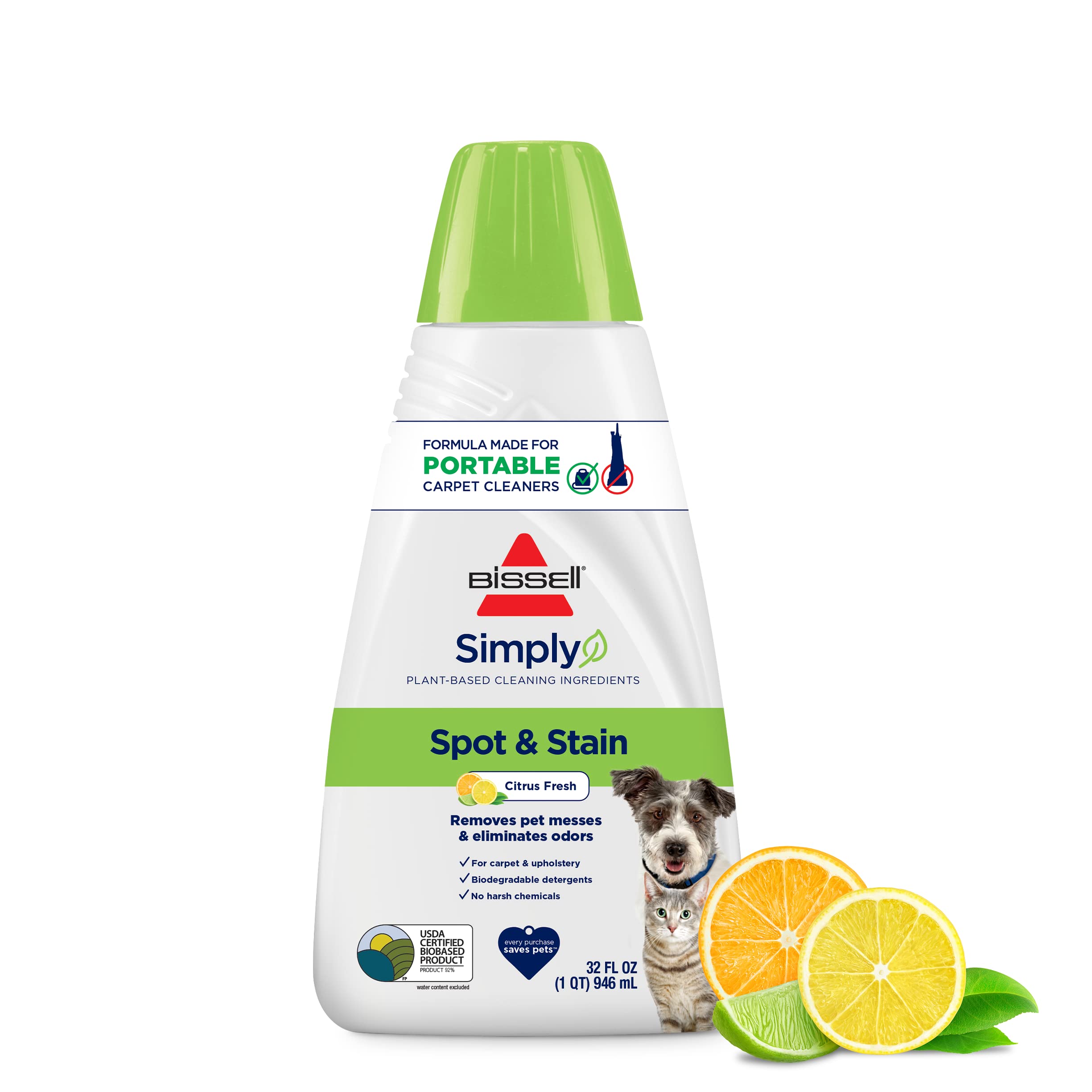 Foto 2 pulgar | Limpiador De Alfombras Bissell Simply Spot & Stain, 32 Onzas, Para Mascotas - Venta Internacional.