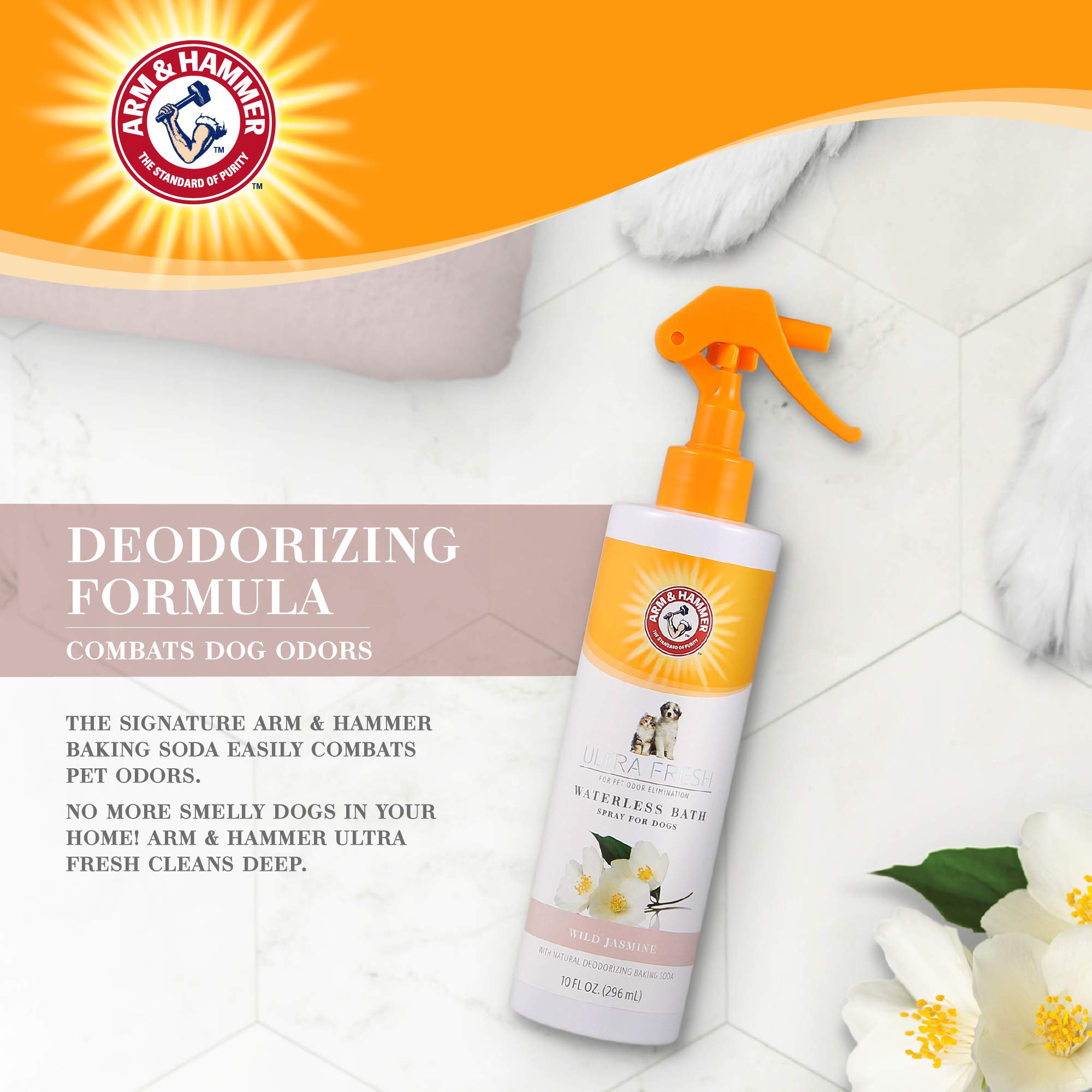 Foto 4 pulgar | Aerosol De Baño Sin Agua Arm & Hammer Para Mascotas Ultra Fresh - Venta Internacional.