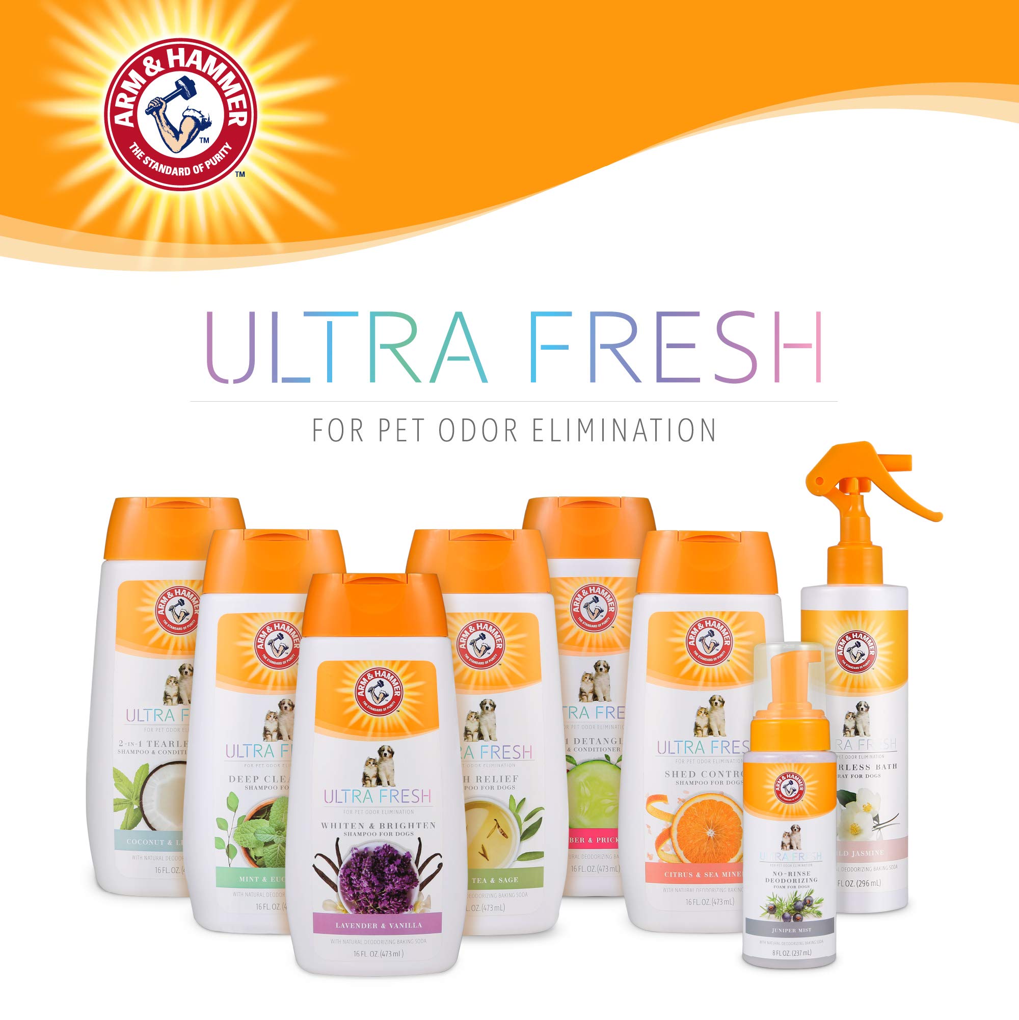 Foto 7 pulgar | Aerosol De Baño Sin Agua Arm & Hammer Para Mascotas Ultra Fresh - Venta Internacional.